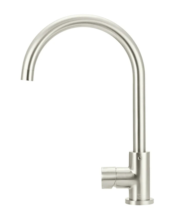 Round Kitchen Mixer Tap - Pinless Handle