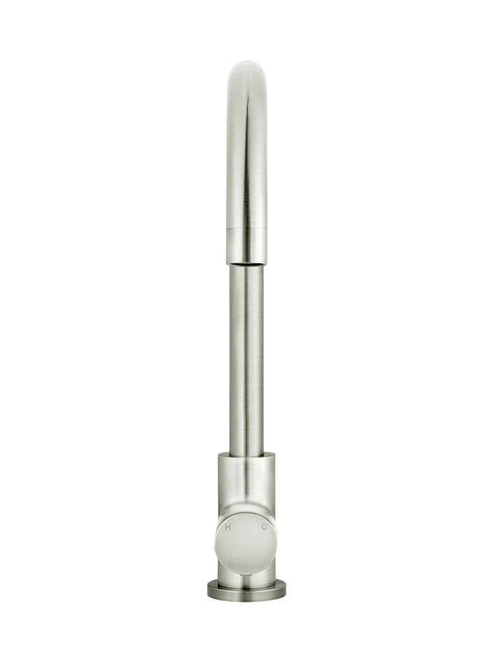 Round Kitchen Mixer Tap - Pinless Handle