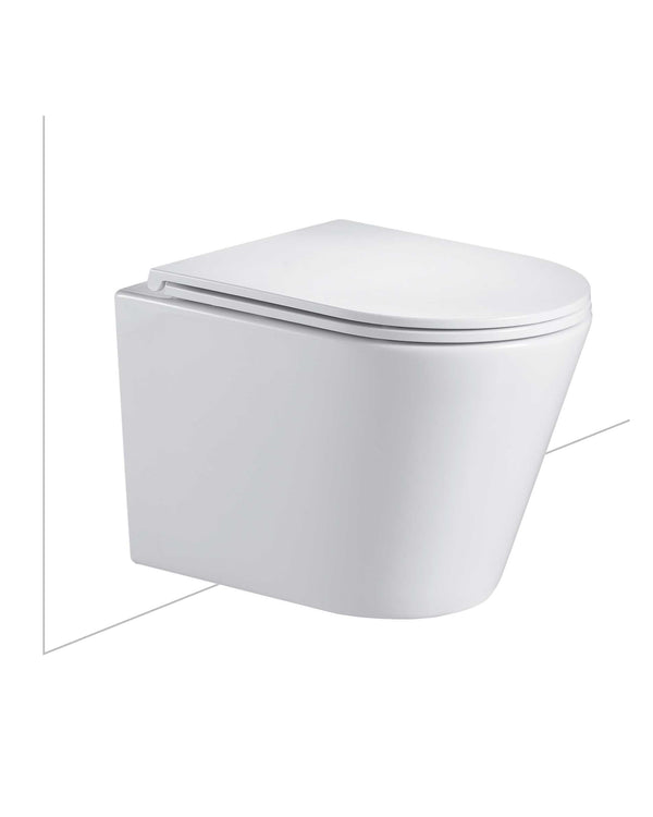 MODIA WH CF Toilet Pan + Flat Seat 4.5/3