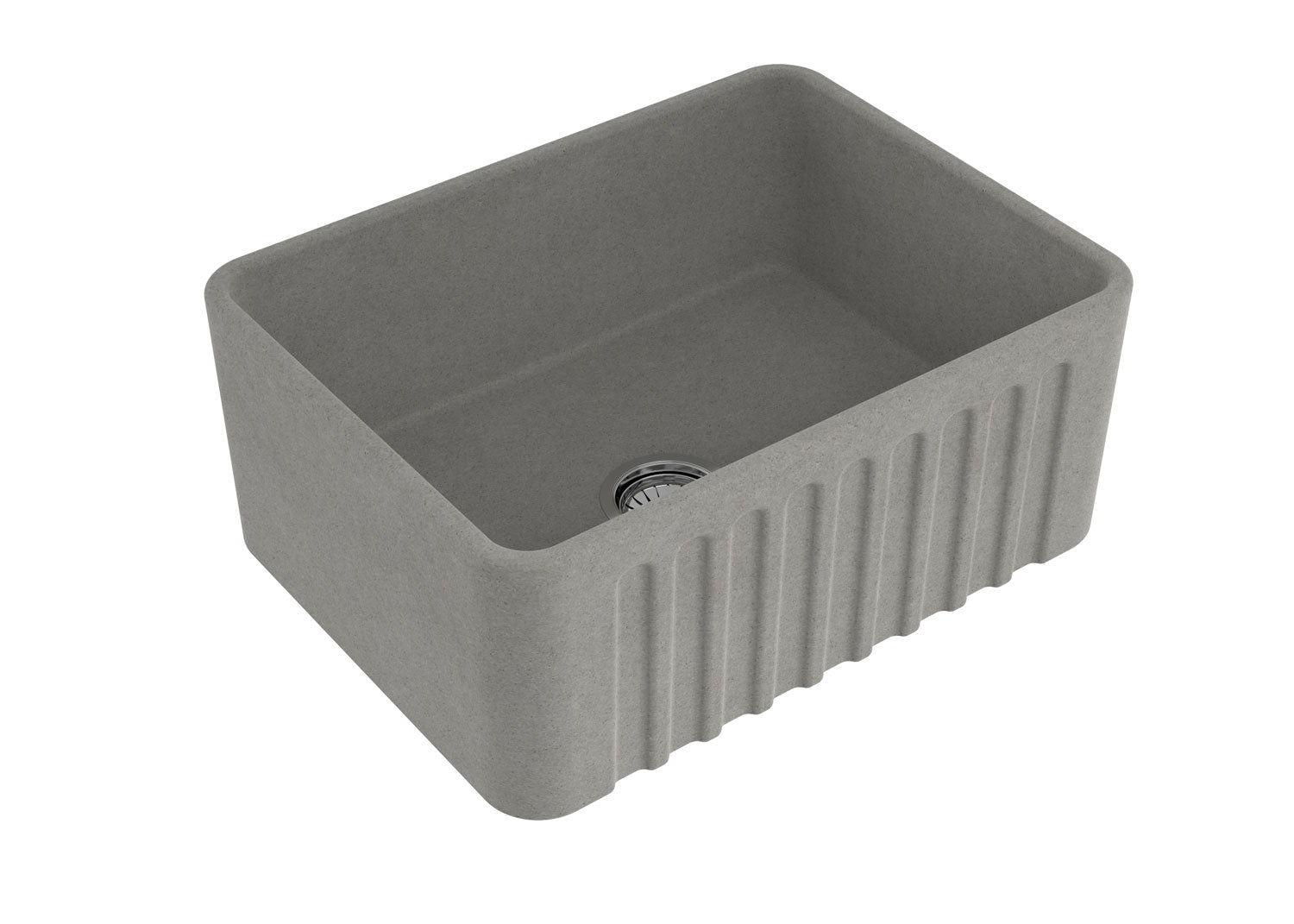 KIT - Novi 60x46 Fireclay Butler Sink (Overflow) – Concrete