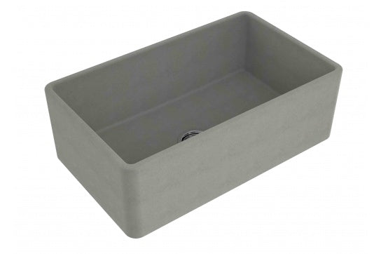 KIT - Novi 75x46 Fireclay Butler Sink (Overflow) – Concrete