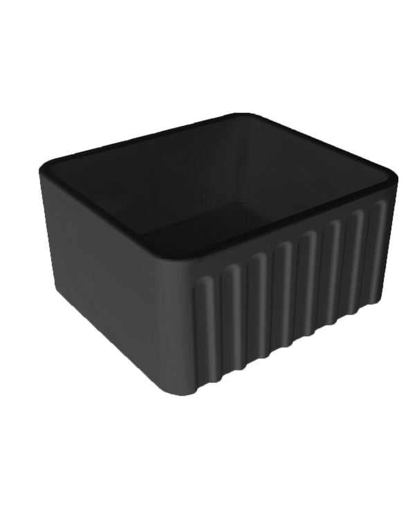 Novi 50x46 Fireclay Butler Sink - Matte Black
