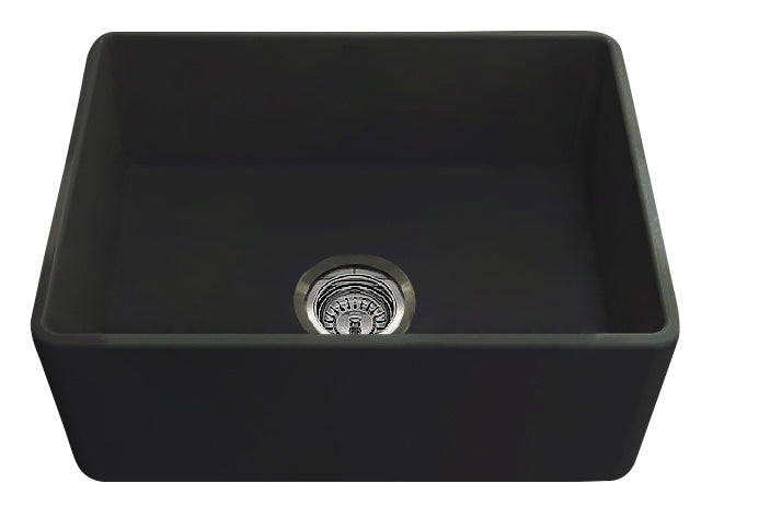 Novi 60x46 Fireclay Butler Sink - Matte Black