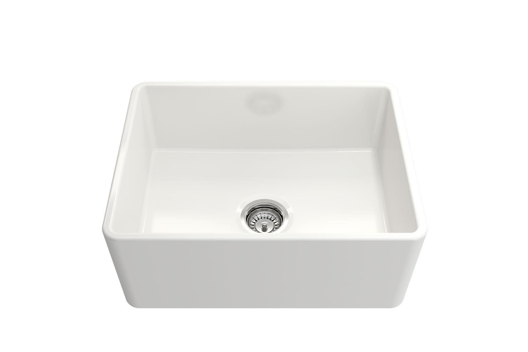 Novi 60x46 Fireclay Butler Sink - Gloss White