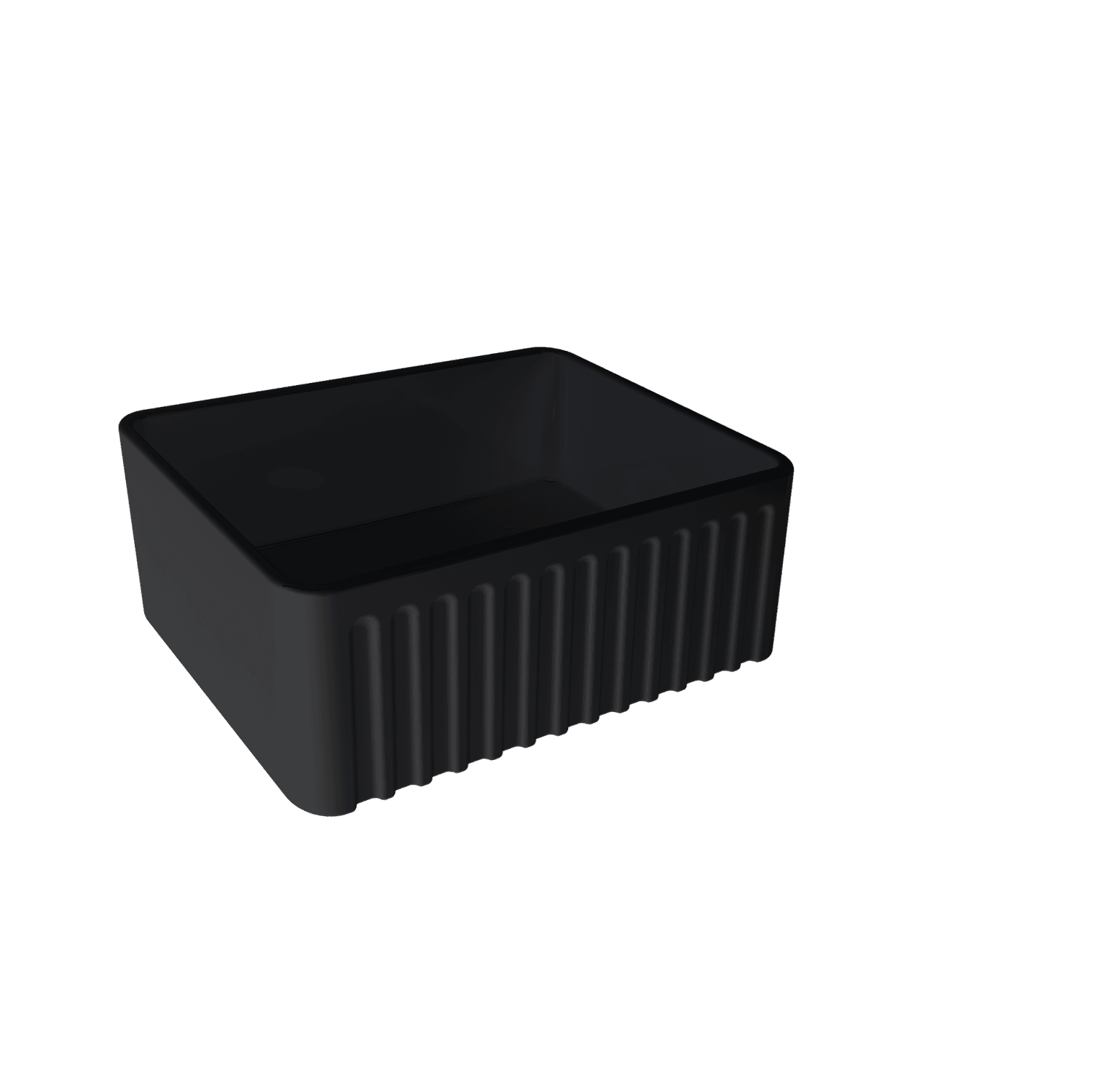 Novi 60x46 Fireclay Butler Sink - Matte Black