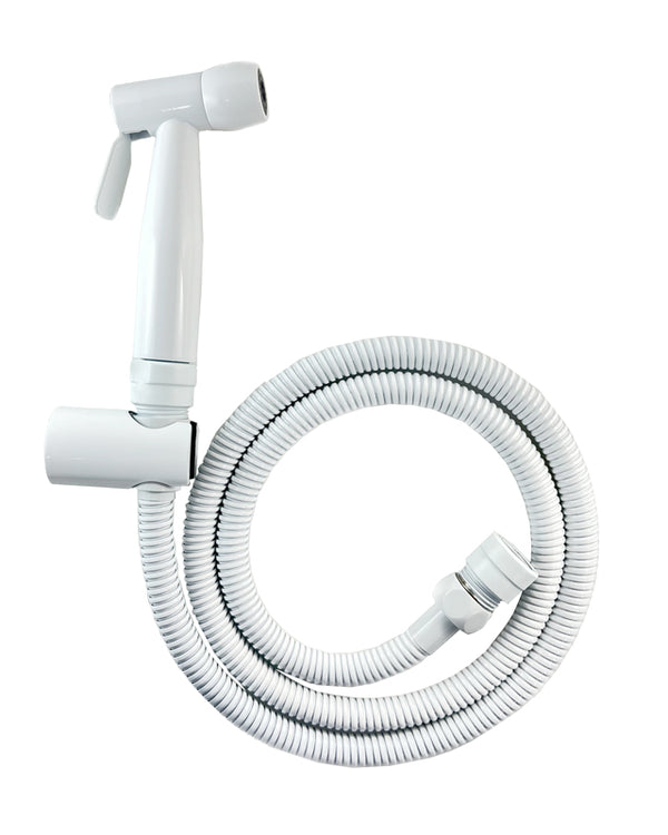 Trigger Spray with Re-inforced Hose/Dual Check Valve White