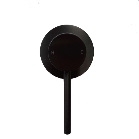 LUCID PIN - Black Wall Mixer