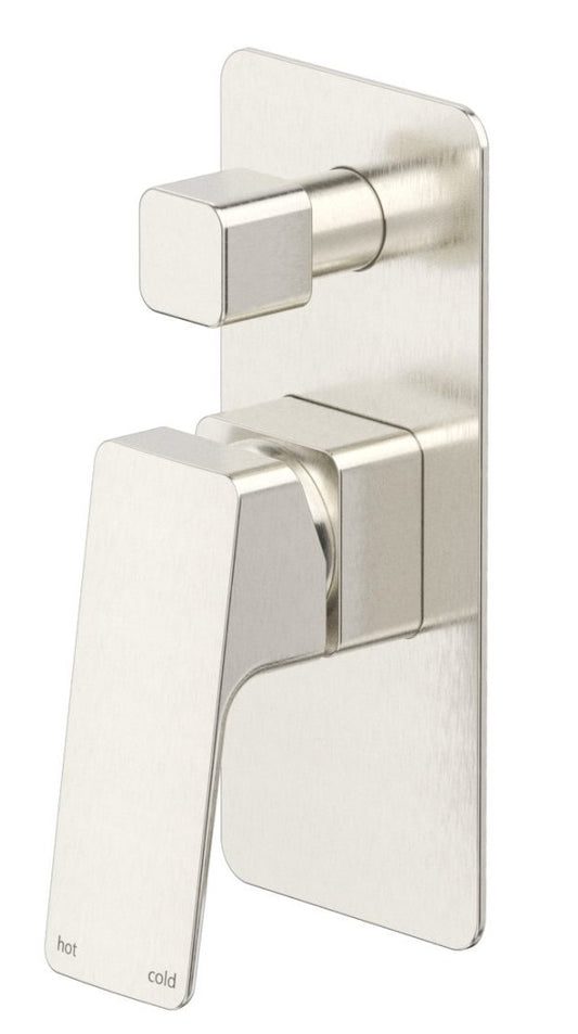 Tiago Shower Mixer Diverter - TRIM KIT ONLY Brushed Nickel