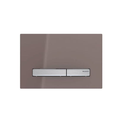 Sigma50 Mechanical DF umbra glass, brushed chrome button (Run out line)