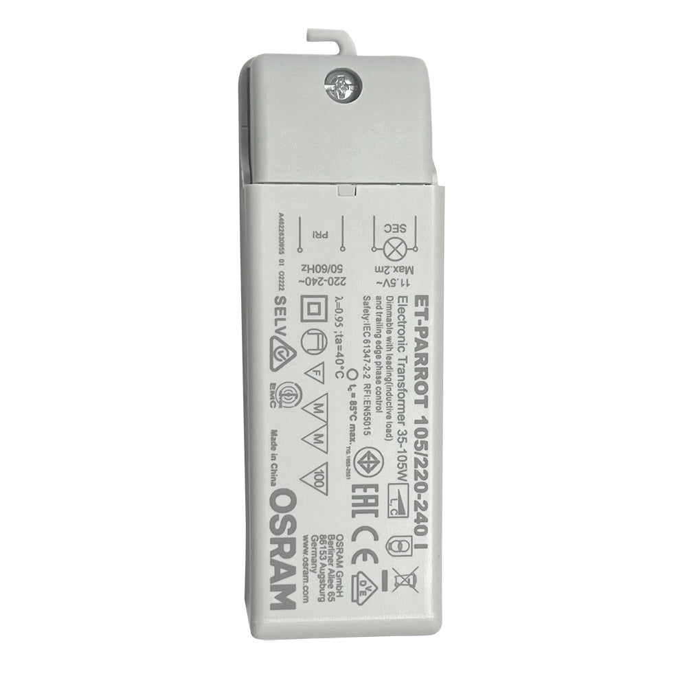 Low Voltage Polished 430 x 1100mm Rnd Heated Towel Rail LEFT