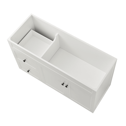 Harold Federation Free Standing Cabinet Matte White LK-FH124LL-MW