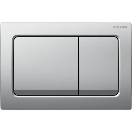 Geberit Alpha01 Square Flush Button - Bright Chrome 115.055.21.1