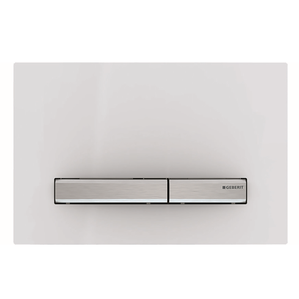 Sigma50 Mechanical DF white, brushed chrome button