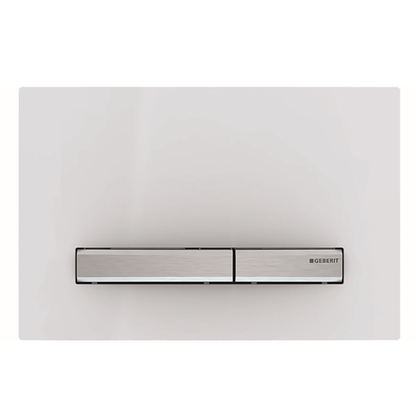 Sigma50 Mechanical DF white, brushed chrome button