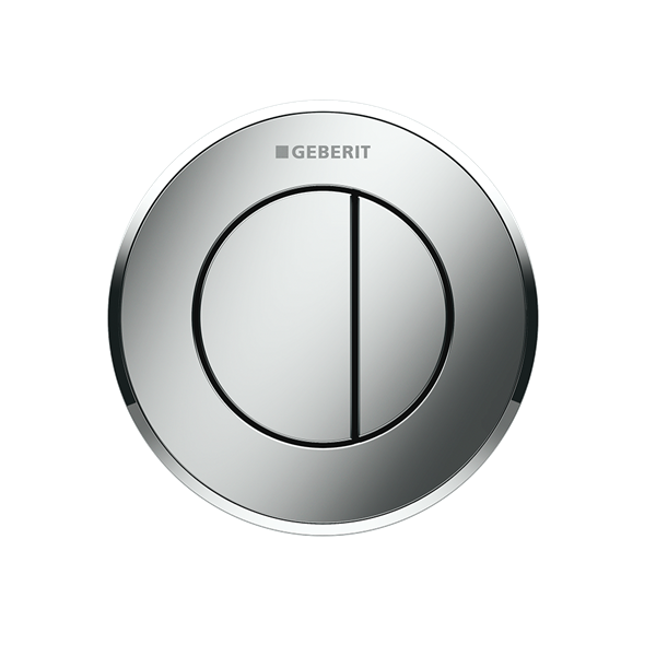 Sigma Type 10 remote in wall bright chrome / matt chrome / bright chrome