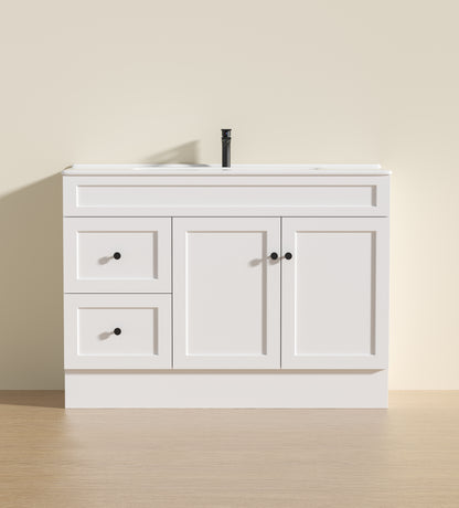 Harold Federation Free Standing Cabinet Matte White LK-FH124LL-MW