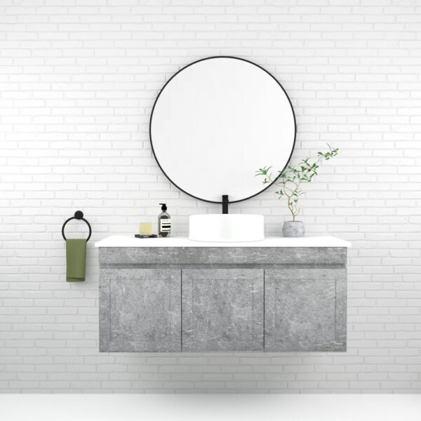 Boston 1200mm Wall Hung Vanity with Ceramic Top