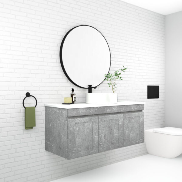 Boston 1200mm Wall Hung Vanity with Ceramic Top