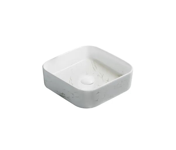 Kliff Fine Ceramic Above Counter Basin LK-KA370-MCW