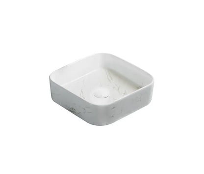 Kliff Fine Ceramic Above Counter Basin LK-KA370-MCW