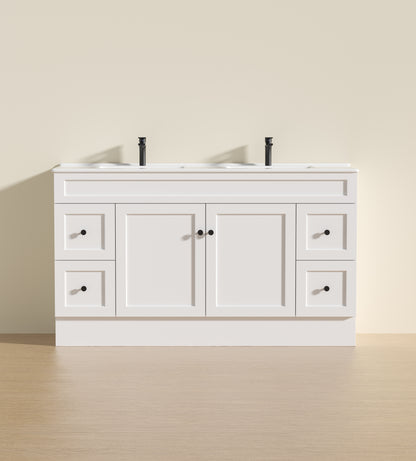 Harold Federation Free Standing Cabinet Matte White LK-FH154L-MW