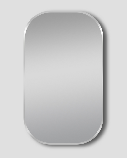 Framed Mirror Matte Brushed Nickel