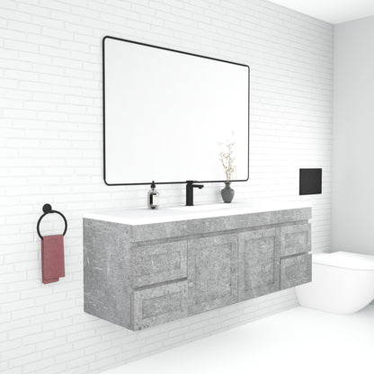 Boston 1500mm Wall Hung Vanity with Ceramic Top