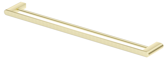 Supra Double Towel Rail French Gold
