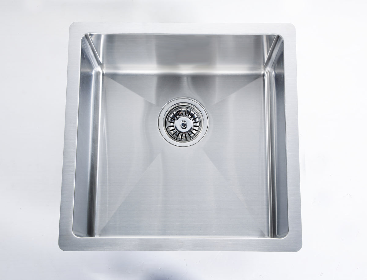 Klev Sinks Kliff Hand Made Stainless Steel Sinks LK-SSK40 – Sannine Bathrooms
