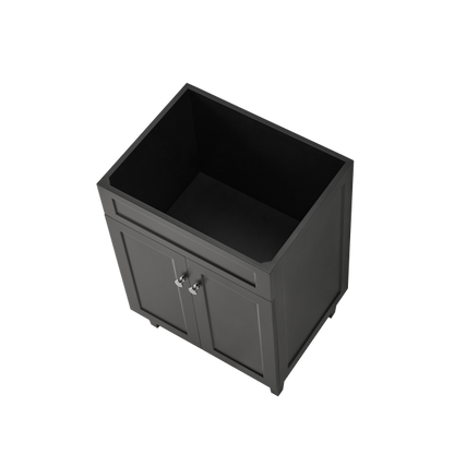 Harold Federation Free Standing Cabinet Matte Black LK-FH64L-MB