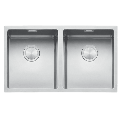 BARAZZA DOUBLE BOWL 2- 400 X 340 15MM RADIUS