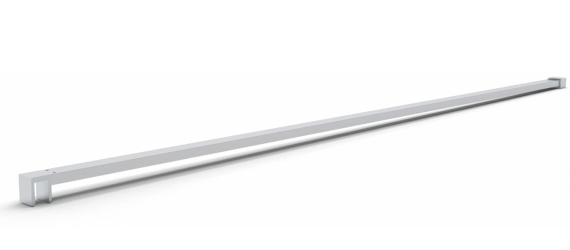 Stabiliser Bar - Square - Cut To Size Chrome