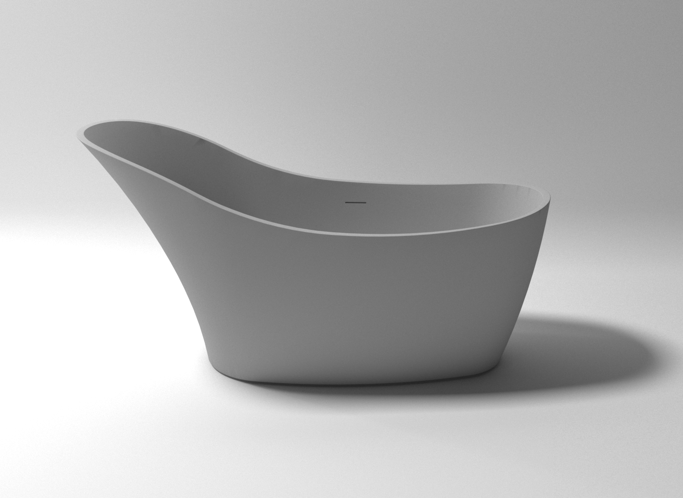 Pietra Bianca Anna Freestanding Bathtub