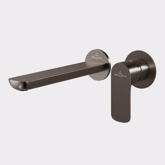 O.Novo Wall Mounted Basin Trim Gun Metal