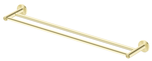 Mica Double Towel Rail French Gold