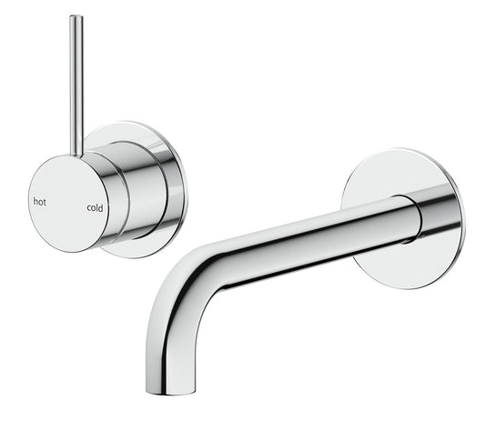Mica Wall-Spout Combo - 2P - Reverse - TRIM KIT ONLY Chrome