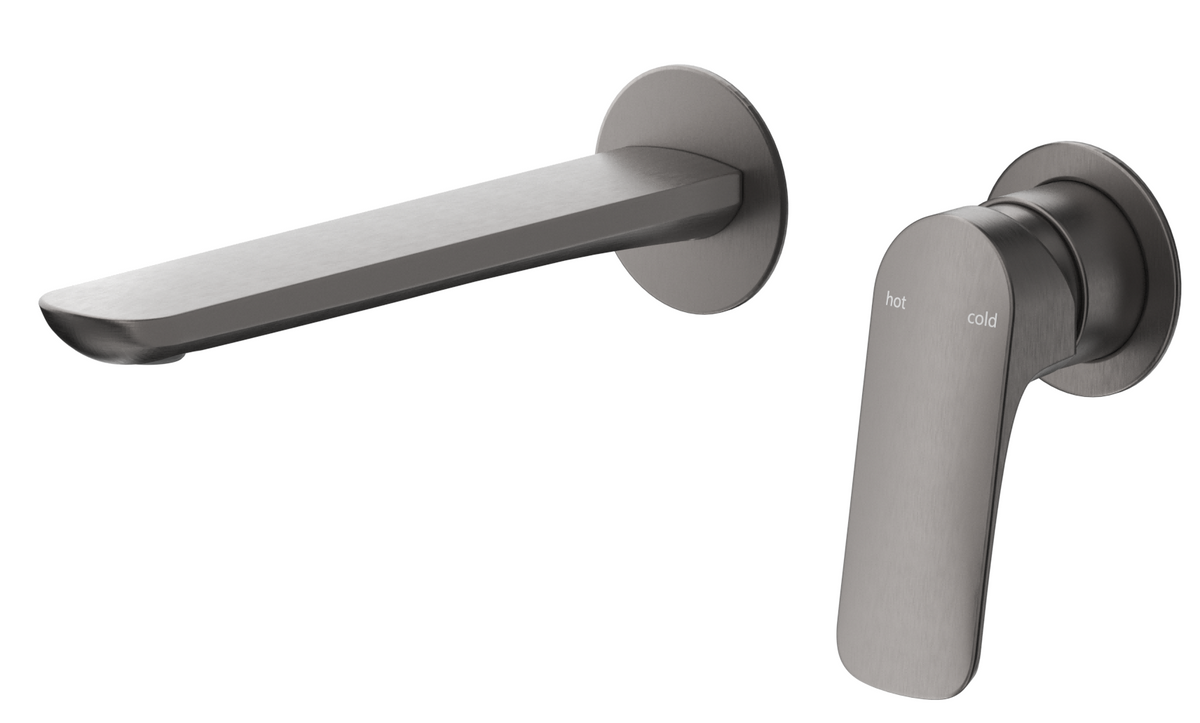 Kaza Wall-Spout Combo - 2P - TRIM KIT ONLY Gunmetal