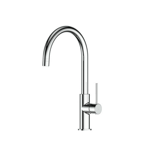 Maci Gooseneck Sink Mixer - Chrome