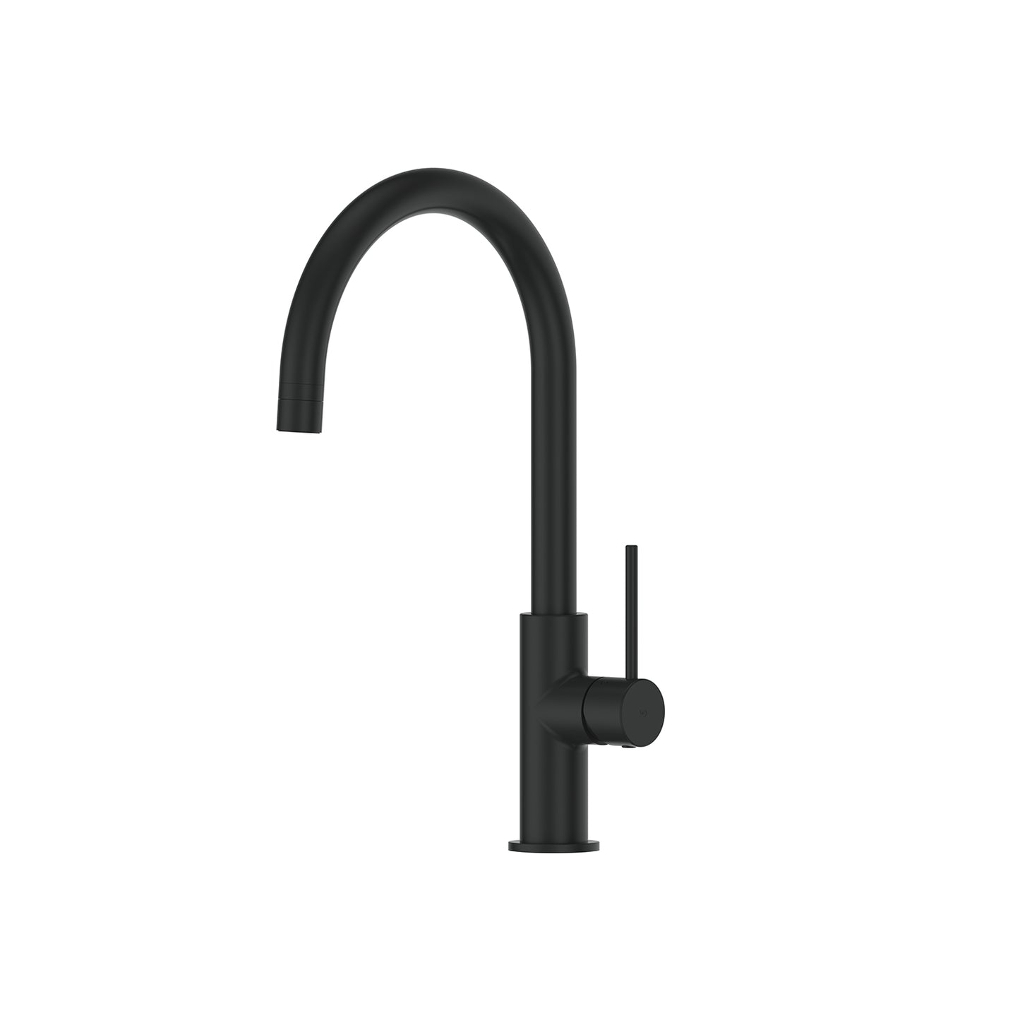 Maci Gooseneck Sink Mixer - Matte Black