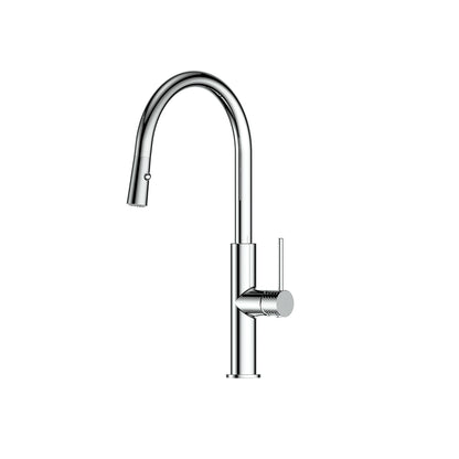 Mika Pull Down Sink Mixer - Chrome