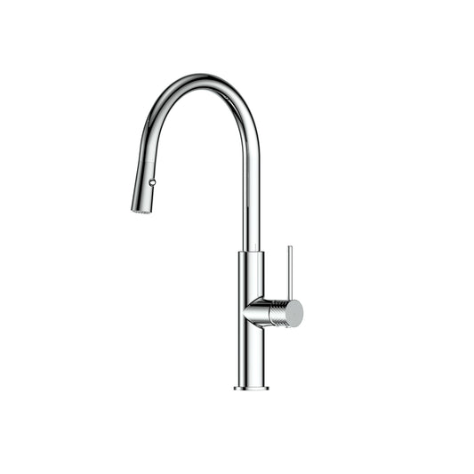 Mika Pull Down Sink Mixer - Chrome