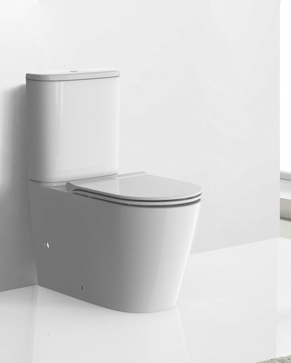 Arrow Sergio 669*384*805mm Dual Flush Washdown Two-piece Ceramic Toilet Suite Soft Closed Seat