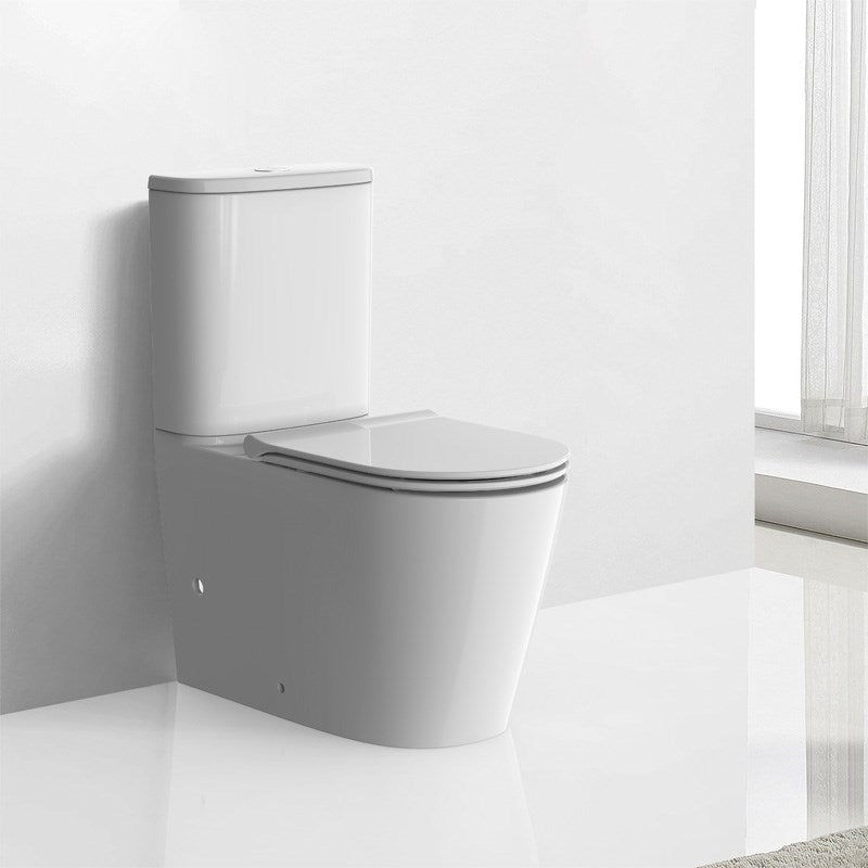 Arrow Sergio 669*384*805mm Dual Flush Washdown Two-piece Ceramic Toilet Suite Soft Closed Seat