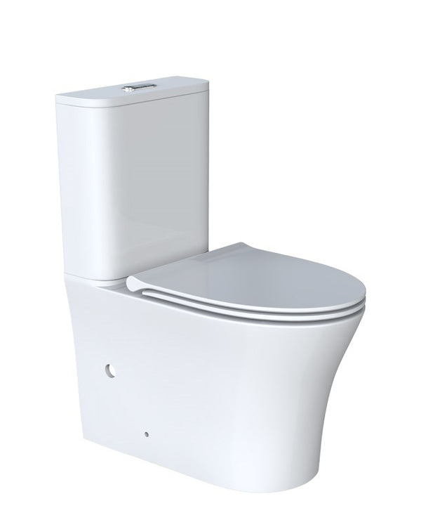 Arrow Armino 670*380*810mm Dual Flush Washdown Two-piece Ceramic Toilet Suite Soft Closed Seat