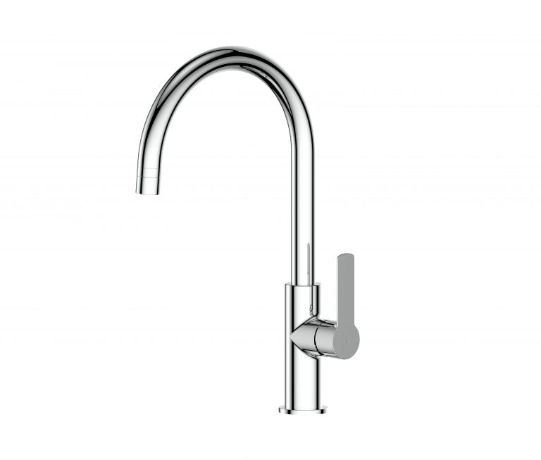 Astro II Gooseneck Sink Mixer - Chrome