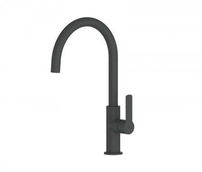Astro II Gooseneck Sink Mixer - PVD Gun Metal