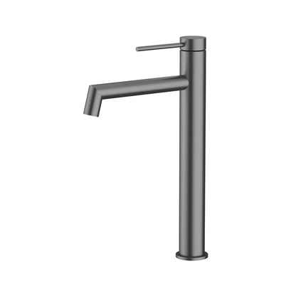 Hi-Rise Right Angle Basin Mixer Gun Metal