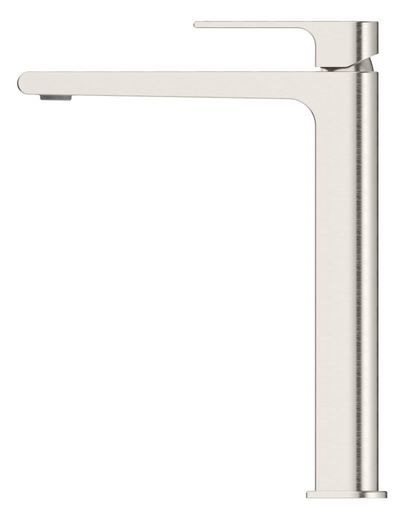 Beki Tall Basin Mixer Brushed Nickel