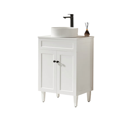 Harold Federation Free Standing Cabinet Matte White LK-FH64L-MW