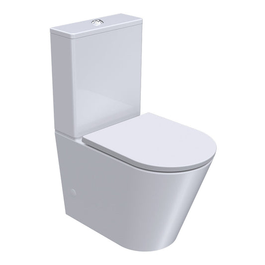 Linfa Wall Faced Suite Rimless (including Soft Close Seat)